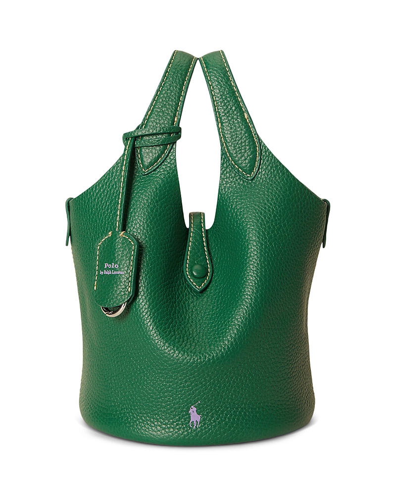 Polo Ralph Lauren Polo Play Small Leather Crossbody Tote · OS