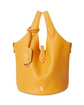 Polo Play Small Leather Crossbody Tote