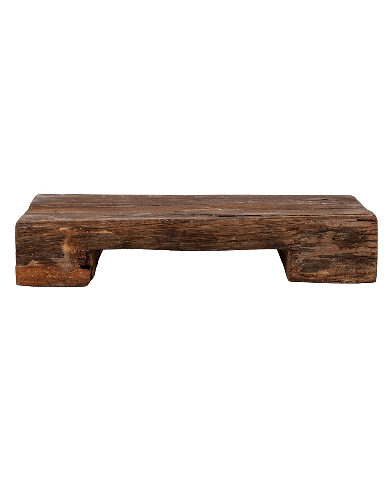 Olive Grove Found Decorative Wood Pedestal In Brown