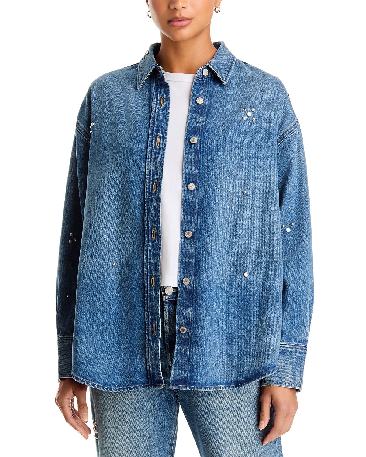 Levi's Jordan Embellished Denim Shirt