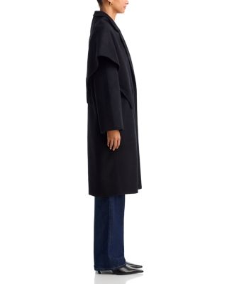 Oversized Removable Scarf Coat - Exclusive - thumbnail 5