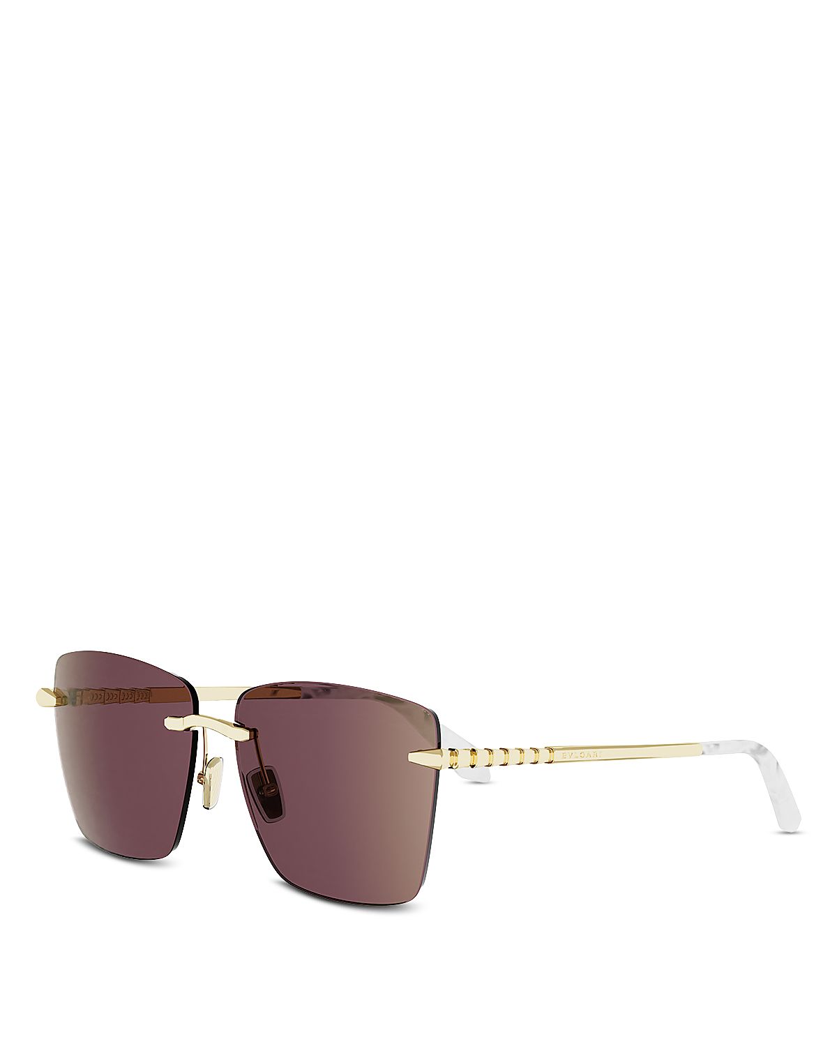 Bvlgari Square Serpenti Viper Sunglasses, 60mm