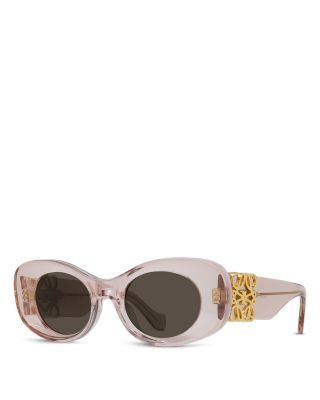 Maxi Anagram Oval Sunglasses, 49mm