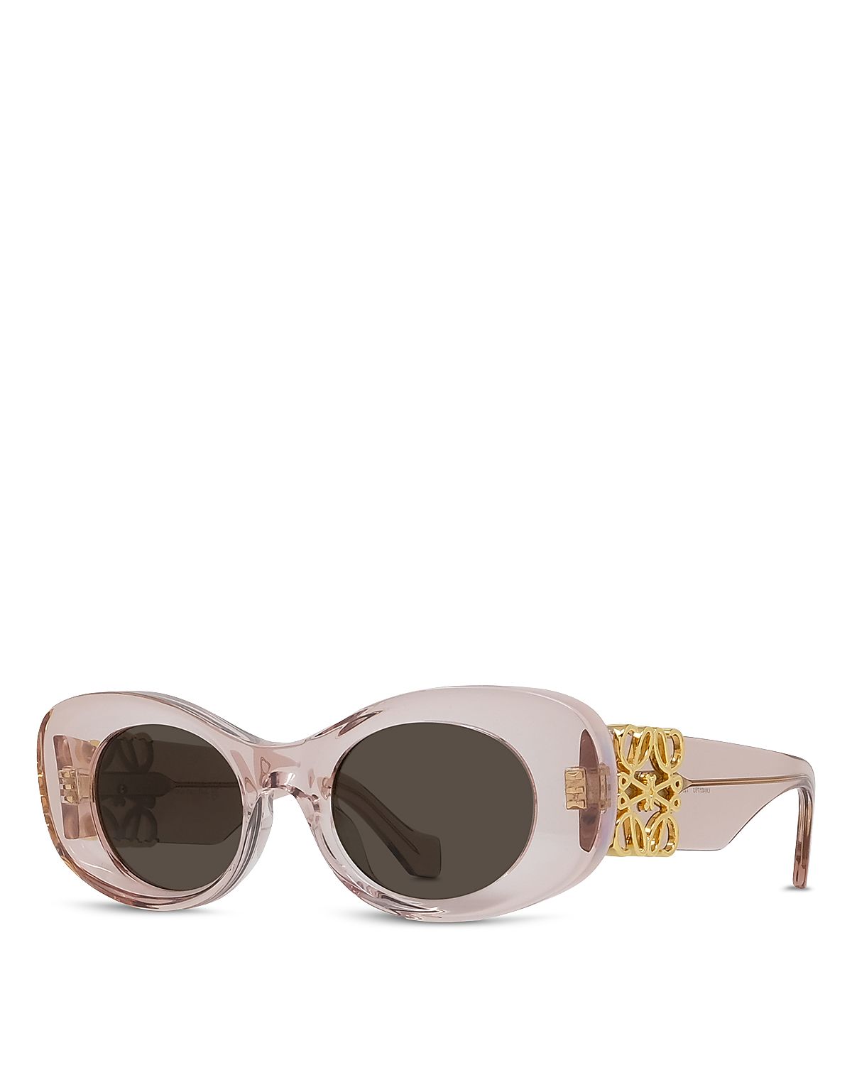 Loewe Maxi Anagram Oval Sunglasses, 49mm