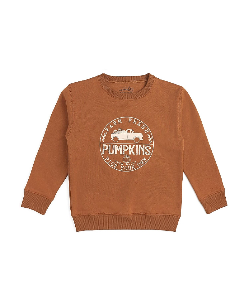 Sweet Wink Boys' Farm Fresh Pumpkins Sweatshirt - Little Kid, Big Kid