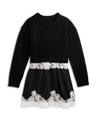  Girls' Long Sleeved Dress, Little Kid, Big Kid - Exclusive