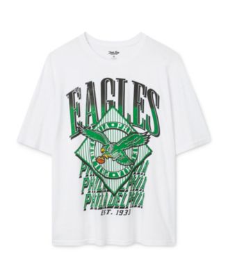  Women's NFL Philadelphia Eagles Oversized Tee
