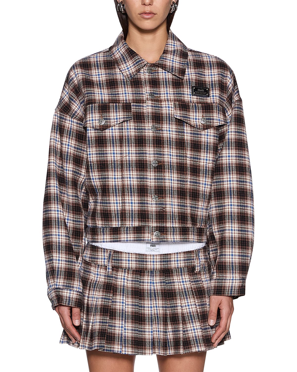 Ksubi Cotton Relaxed Printed Trucker Jacket