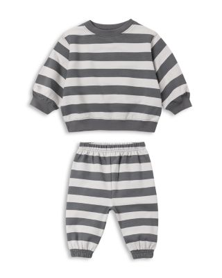 Unisex Striped Shirt & Pants Set -  