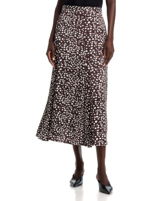 Vafioreti Printed A Line Skirt