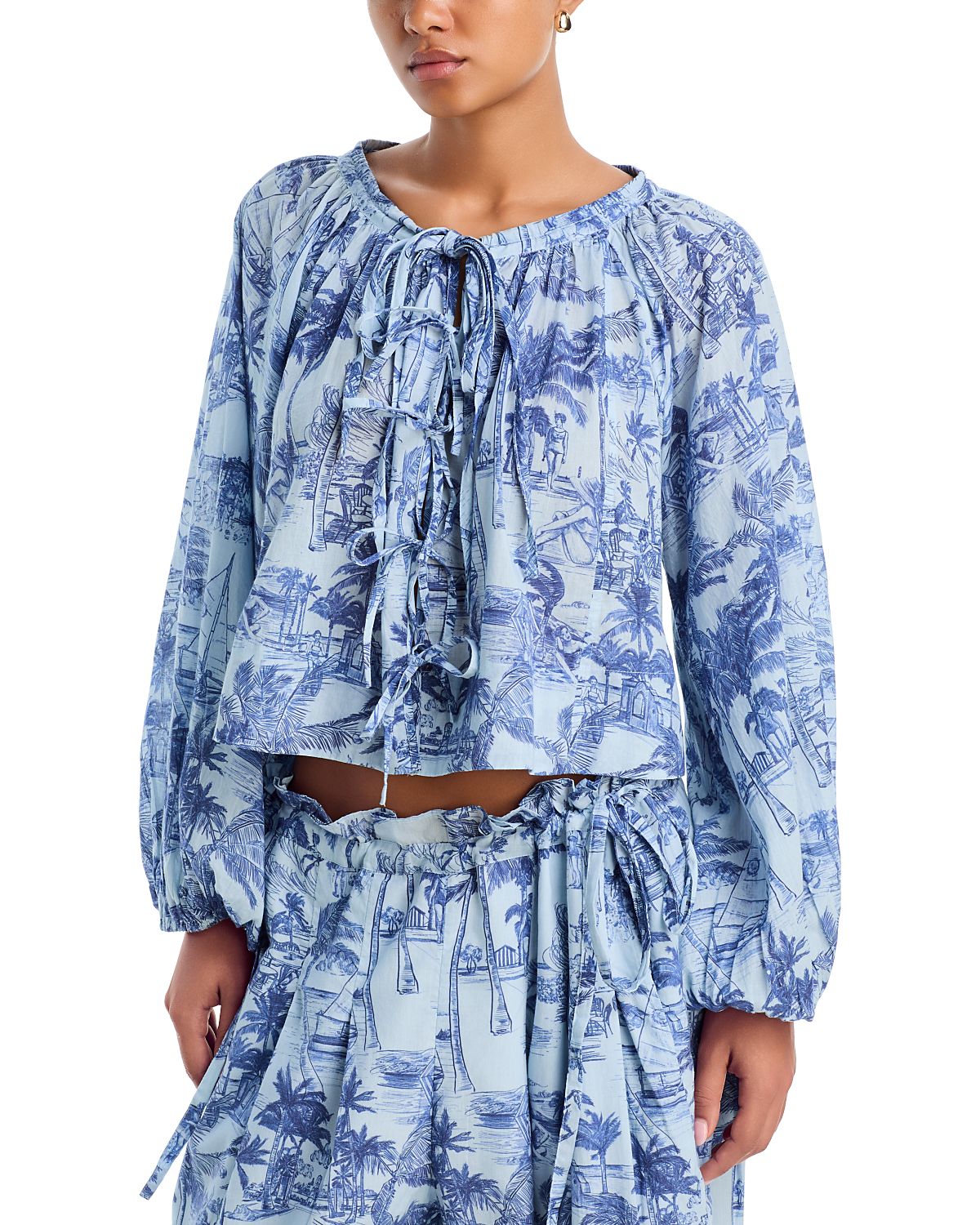 Coniglio Palm Beach Oleander Blouse