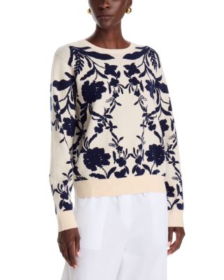 Lyon Printed Crewneck Sweater