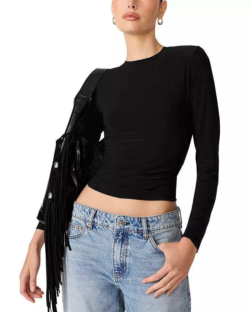 Steve Madden Seline Long Sleeve Knit Top