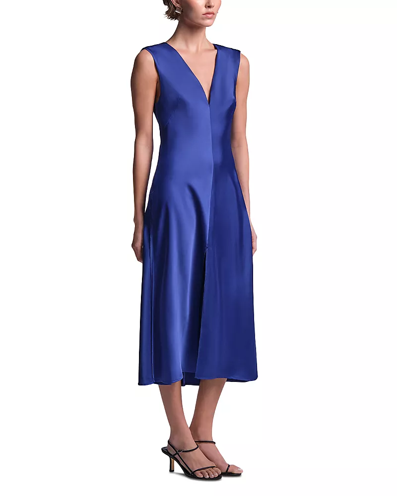 Bcbgmaxazria Leha V Neck Dress