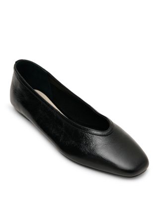 Women's Caret Leather Ballet Flats