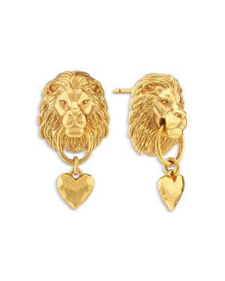 Capucine De Wulf Lionheart Drop Earrings