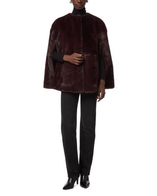 Sloane Faux Fur Cape