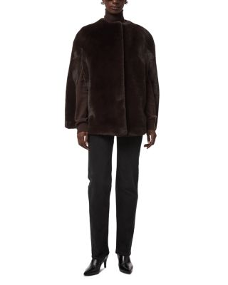Apparis Sloane Faux Fur Cape