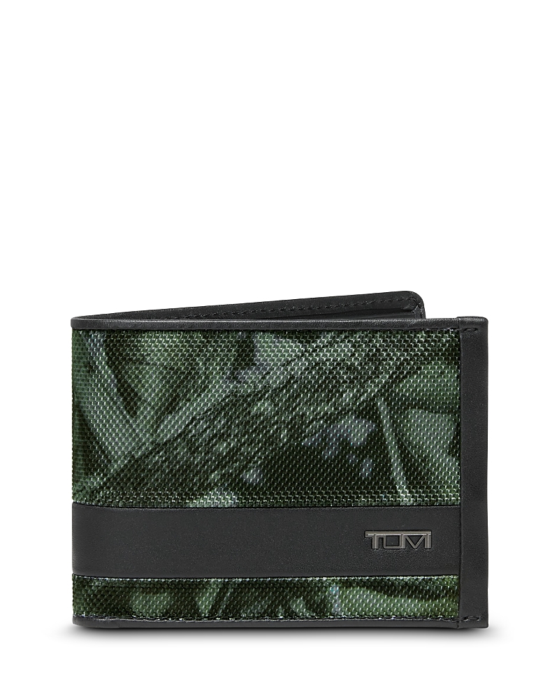 Tumi Men's Forest Camo Double Billfold Wallet
