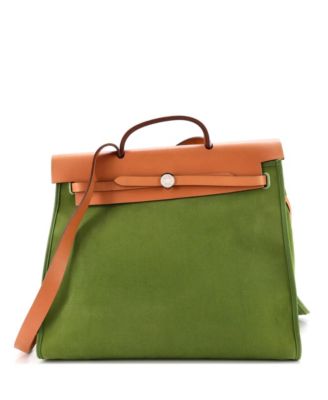 39 Herbag Zip Leather and Toile