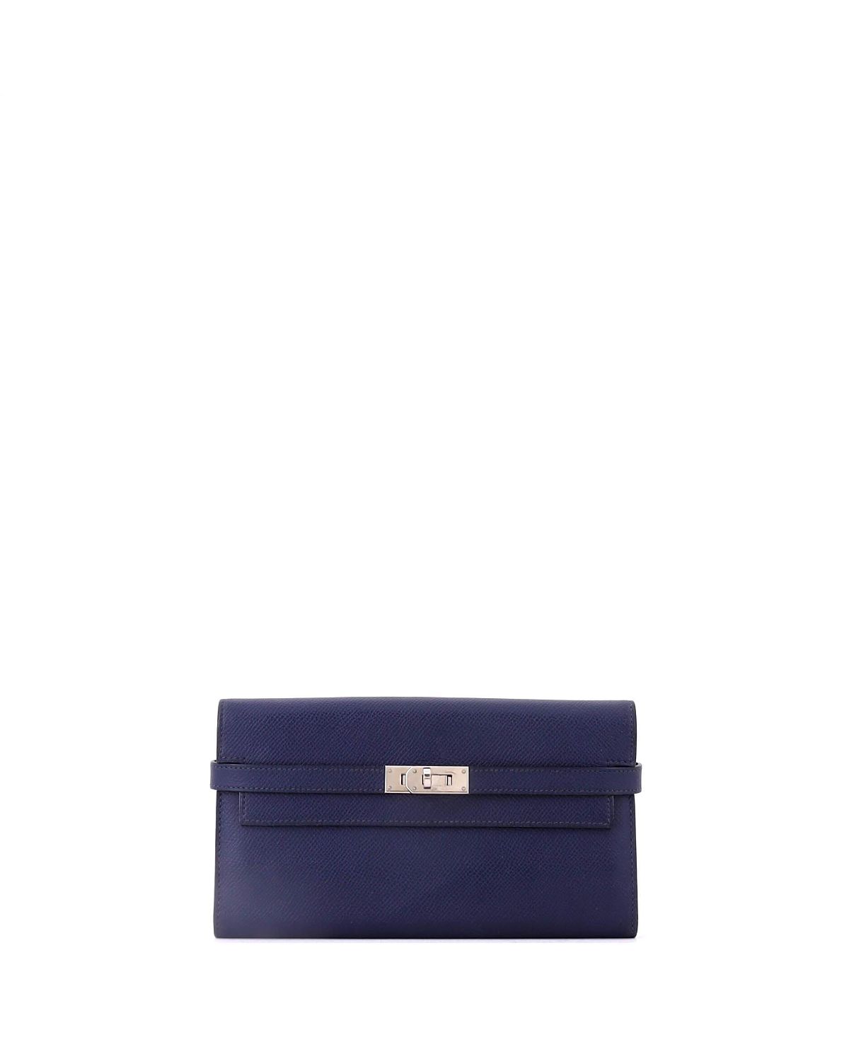 Pre-Owned HERMES Long Kelly Wallet Epsom