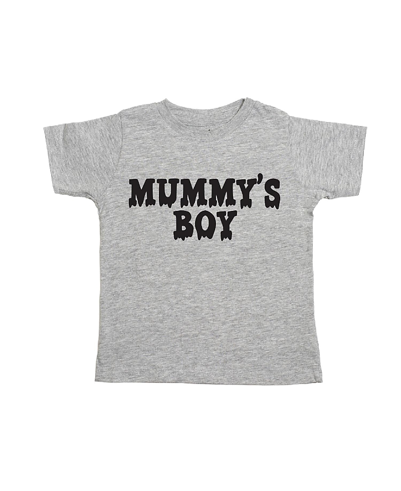 Sweet Wink Boys' Mummy's Boy Halloween Short Sleeve T-Shirt - Baby, Little Kid