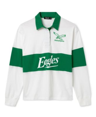 Junk Food Clothing Women's Philadelphia Eagles Rugby Shirt