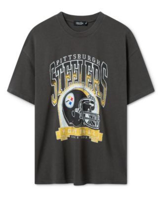  Unisex Pittsburgh Steelers Varsity Heavy Weight Tee