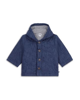 Unisex Hooded Quilted Denim Jacket - Baby 
