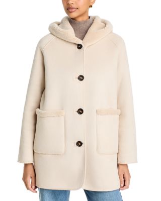 Faux Fur Reversible Parka Jacket
