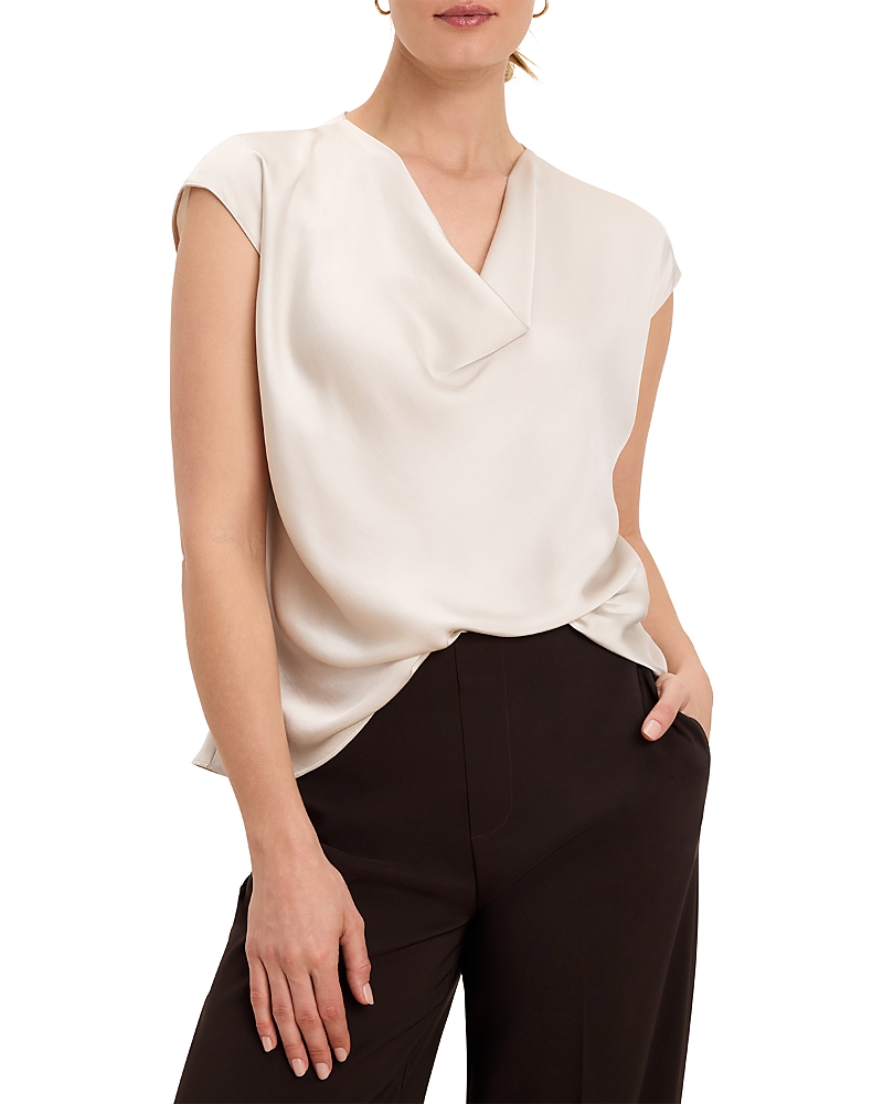 Nic+Zoe Drape Neck Day Gloss Top