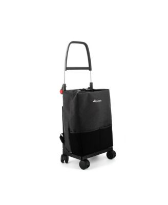  One Tweed T-Shop 4 Wheel Swivelling Foldable Shopping Trolley