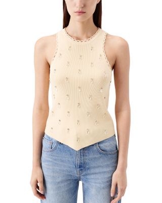 Malord Jeweled Knit Top