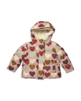 Girls' Ruffled Pete Down Puffer Jacket - Little Kid