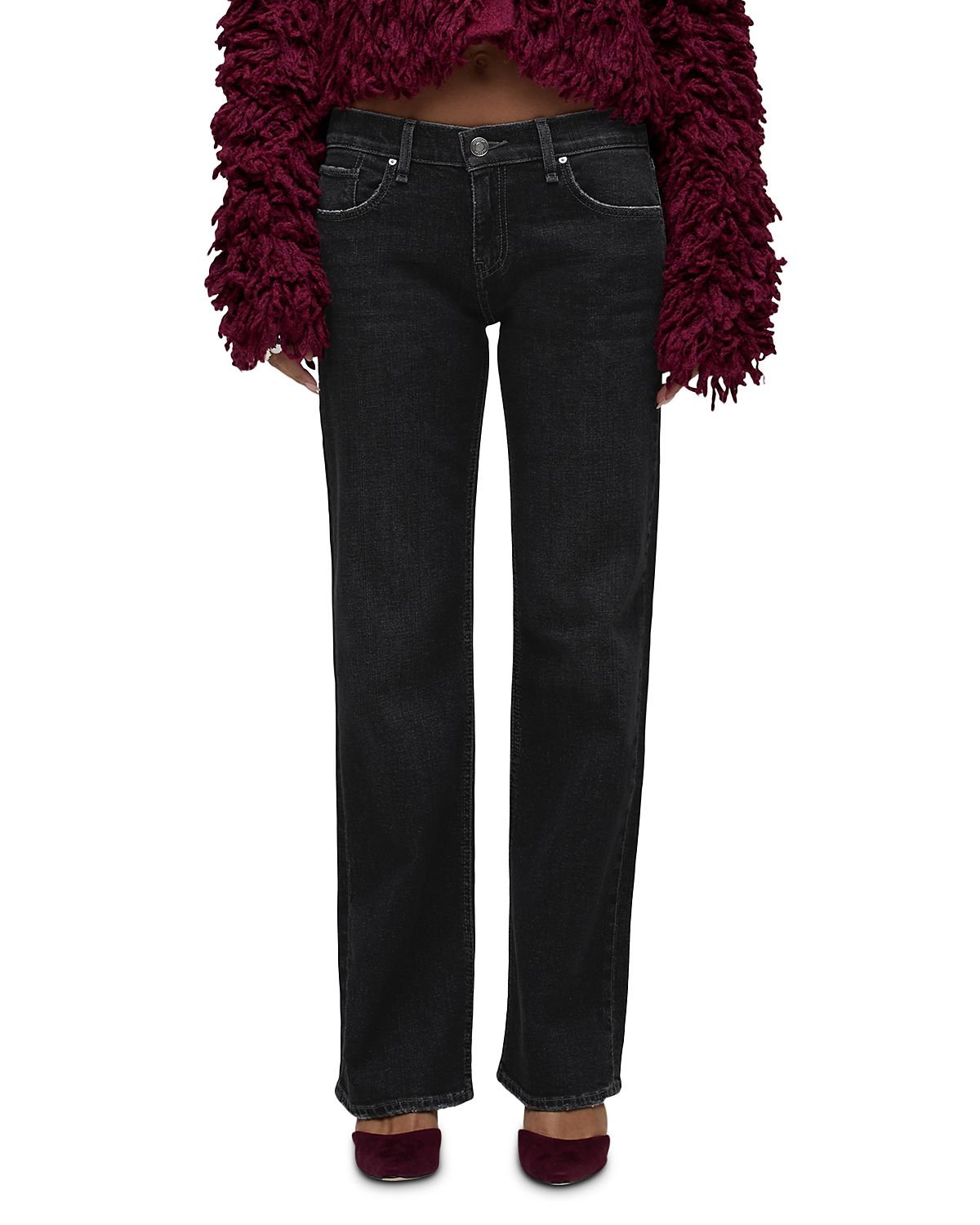 Hudson Kelli Low Rise Loose Straight Jeans