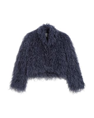 Ginette Mongolian Faux Fur Jacket - thumbnail 5