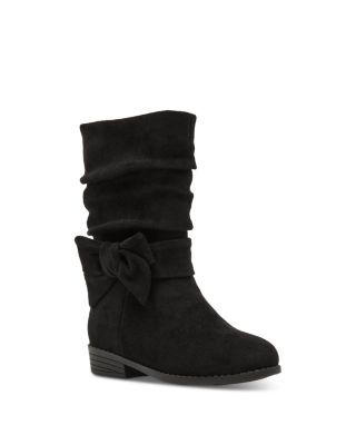 Girls' Tamiga Bow Mid Calf Boots – Toddler, Little Kid