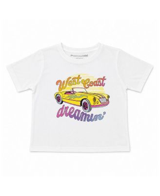 Girls' West Coast Dreaming Crew Tee Top - Big Kid