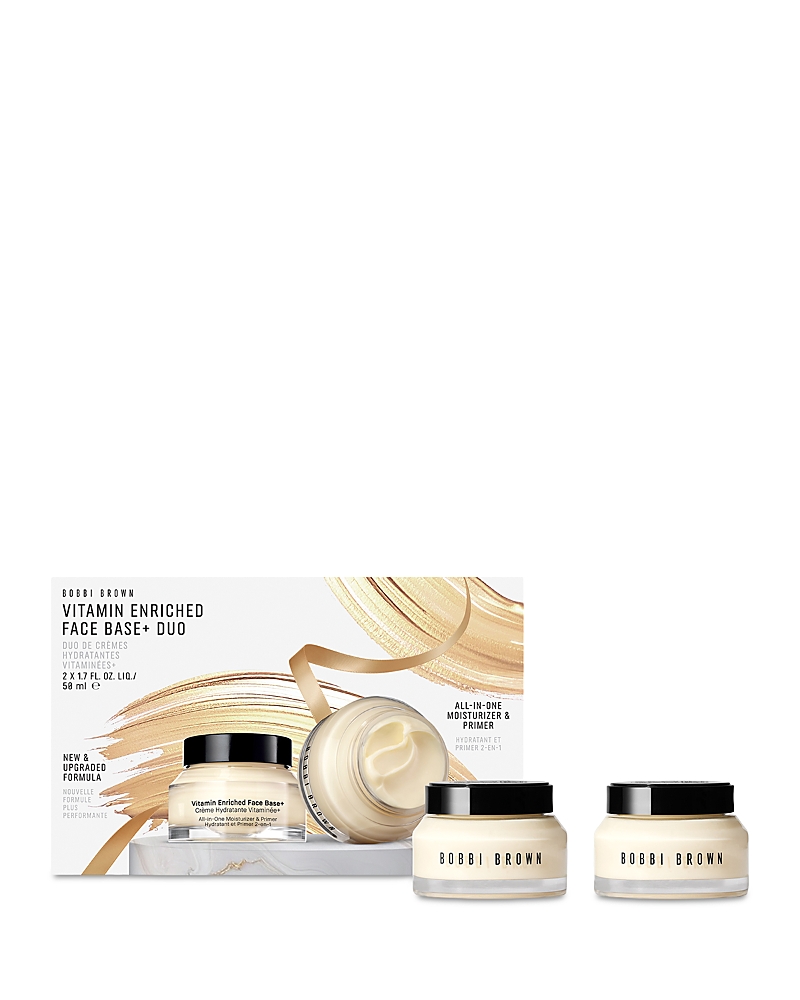 Bobbi Brown Vitamin Enriched Face Base+ Moisturizer & Primer Gift Set ($140 Value) In Brown