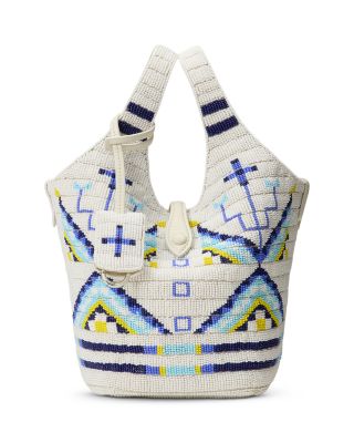 PRL x TÓPA Wícozani Polo Play Beaded Cotton Crossbody Tote