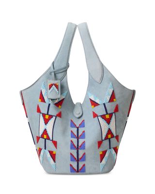 PRL x TÓPA Earth's Beauty Polo Play Beaded Suede Tote