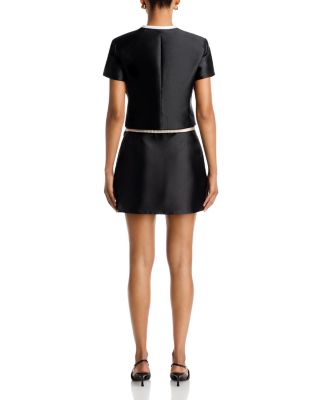 Naelle Tipped Short Sleeve Top