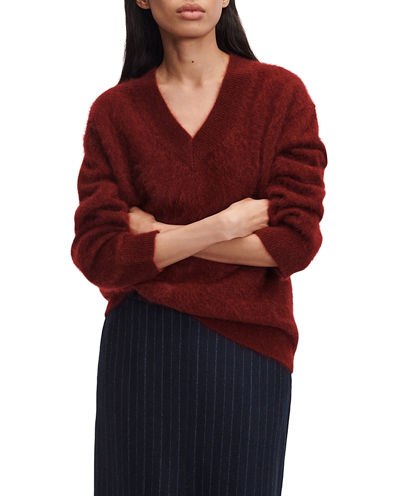 rag & bone Jada Brushed Cashmere V Neck Sweater