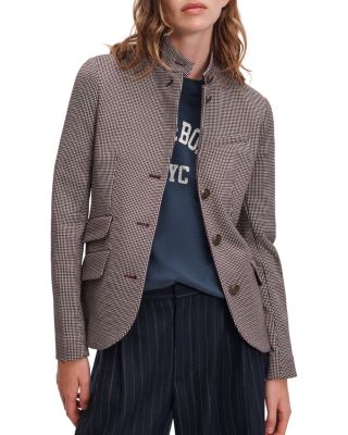 Slade Ponte Jacquard Blazer