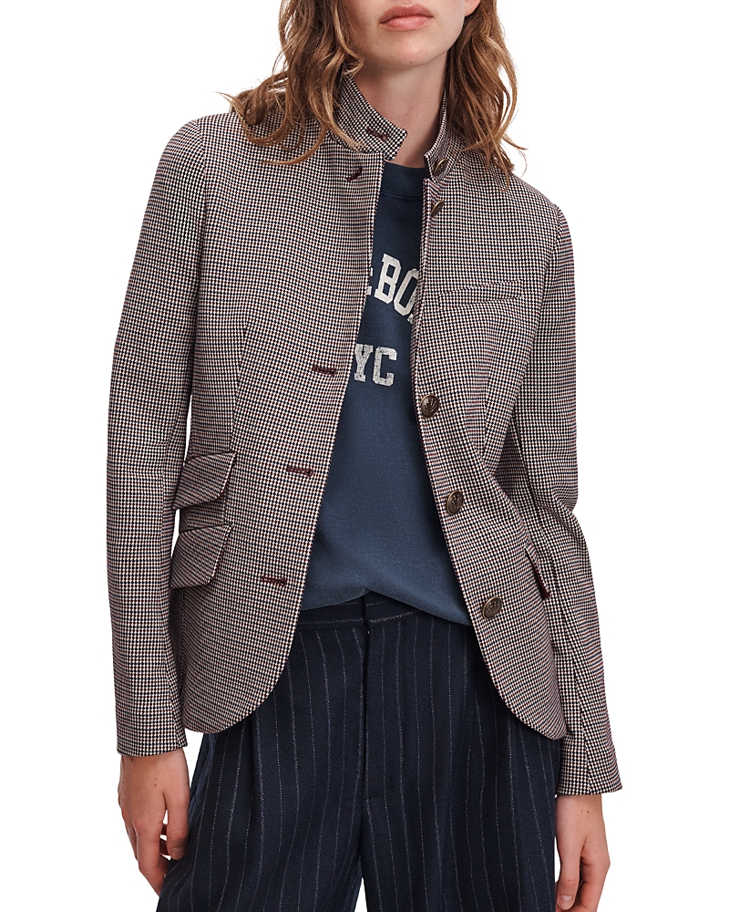 rag & bone Slade Ponte Jacquard Blazer