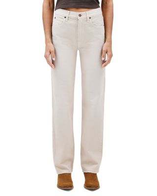Kendra Mid Rise Straight Jeans in High Desert