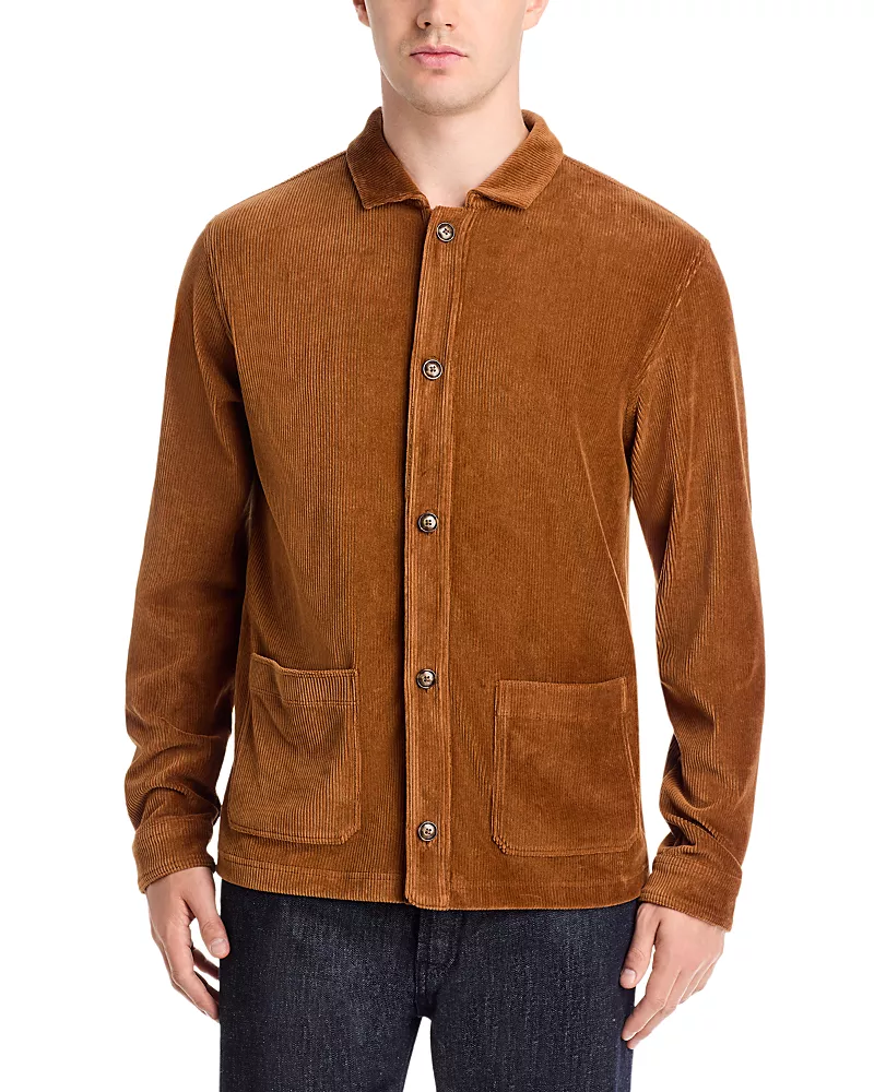 Peter Millar Corduroy Knit Chore Jacket