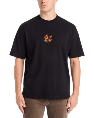 Island Compass Graphic Logo Cotton T-Shirt
