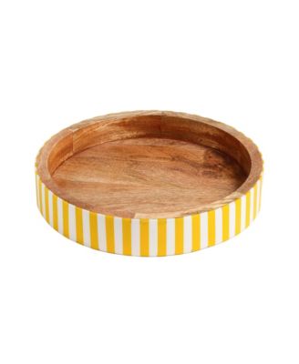 Nohar Mango Wood Tray, 28" x 28" x 5"
