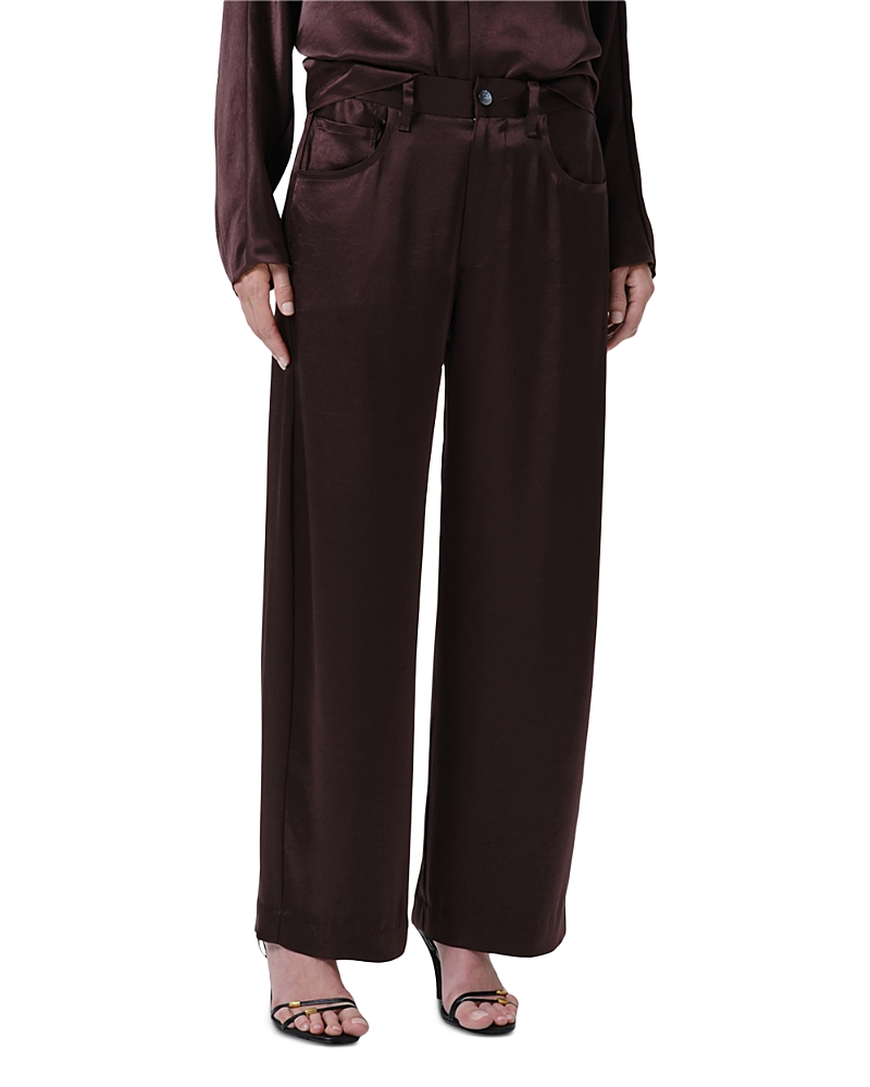 Citizens of Humanity Brynn Wide Leg Satin Pants